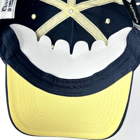 H3 Headwear Coors Banquet Baseball Hat Men OS Navy Blue Adjustable Cap Beer - Picture 11 of 11